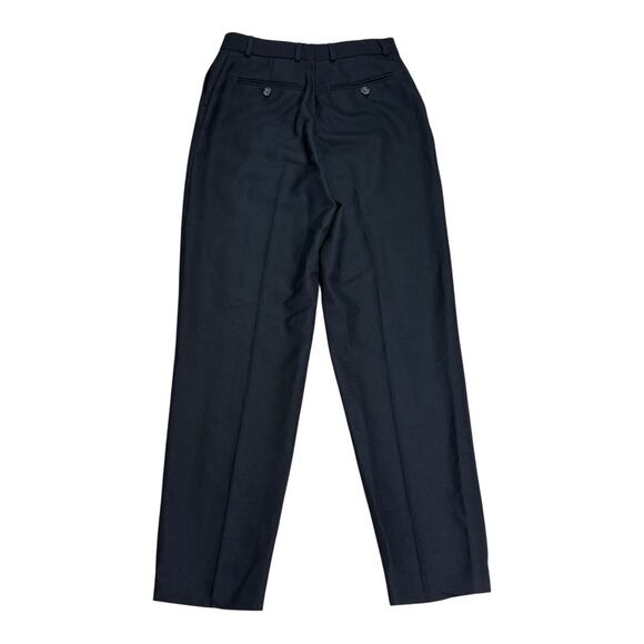 Toteme Black Wool Blend Low-Waist Tailored Trousers Size 32 EU 0 US - Picture 4 of 7